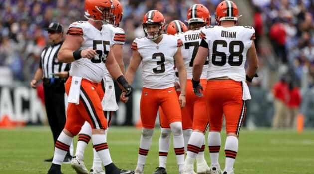 Cleveland Browns v Baltimore Ravens