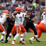 Cleveland Browns v Baltimore Ravens