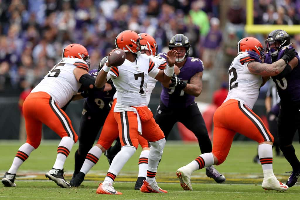 Cleveland Browns v Baltimore Ravens