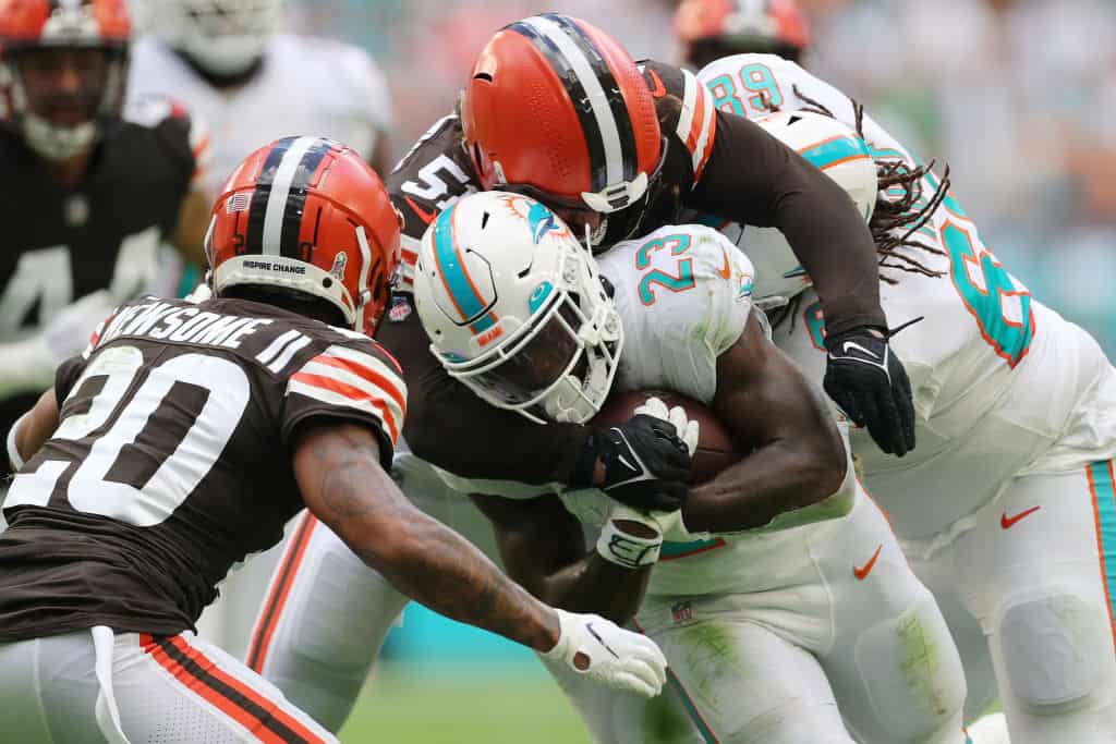 Cleveland Browns v Miami Dolphins