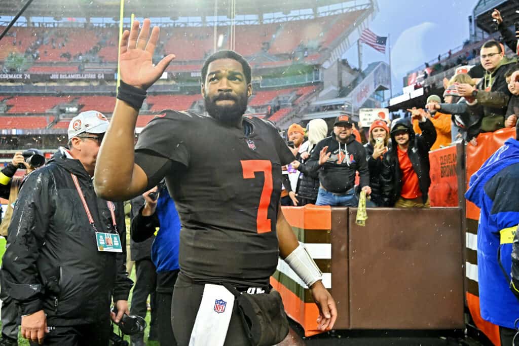 Jacoby Brissett Had A Statement About Sunday’s Big Win