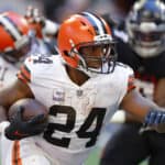 Cleveland Browns running back Nick Chubb