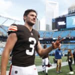 Cleveland Browns kicker Cade York