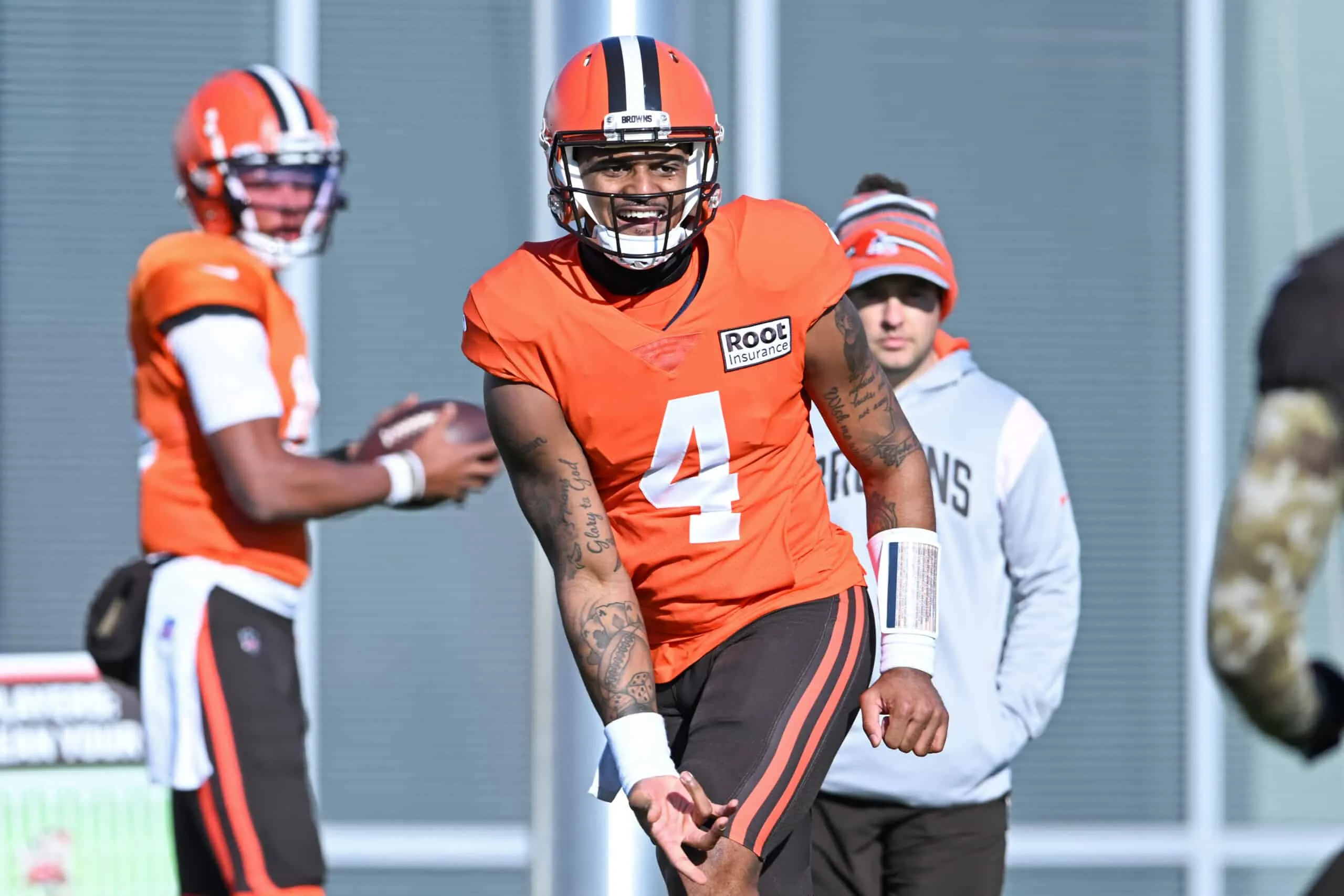 Video Shows Deshaun Watson Looking Sharp In Practice