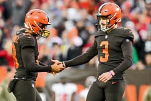 Cleveland Browns kicker Cade York