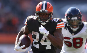 Cleveland Browns running back Nick Chubb