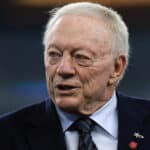 Dallas Cowboys owner Jerry Jones looks on prior to a game against the Houston Texans at AT&T Stadium on December 11, 2022 in Arlington, Texas.