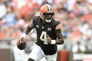 Cleveland Browns quarterback Deshaun Watson