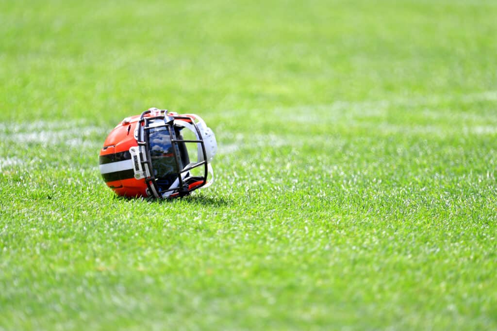 Cleveland Browns helmet