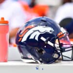 Denver Broncos helmet
