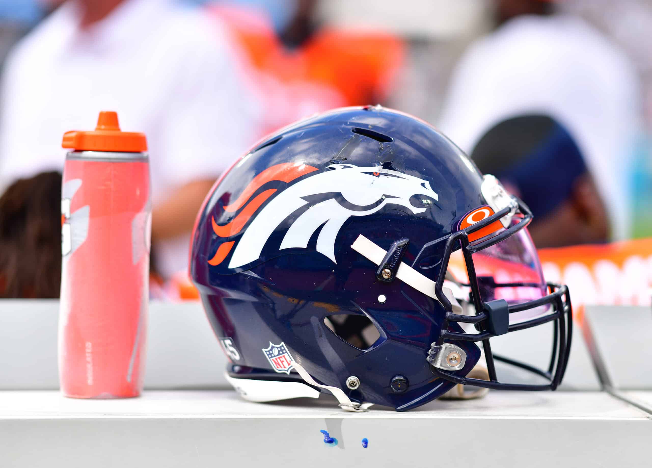 Denver Broncos helmet