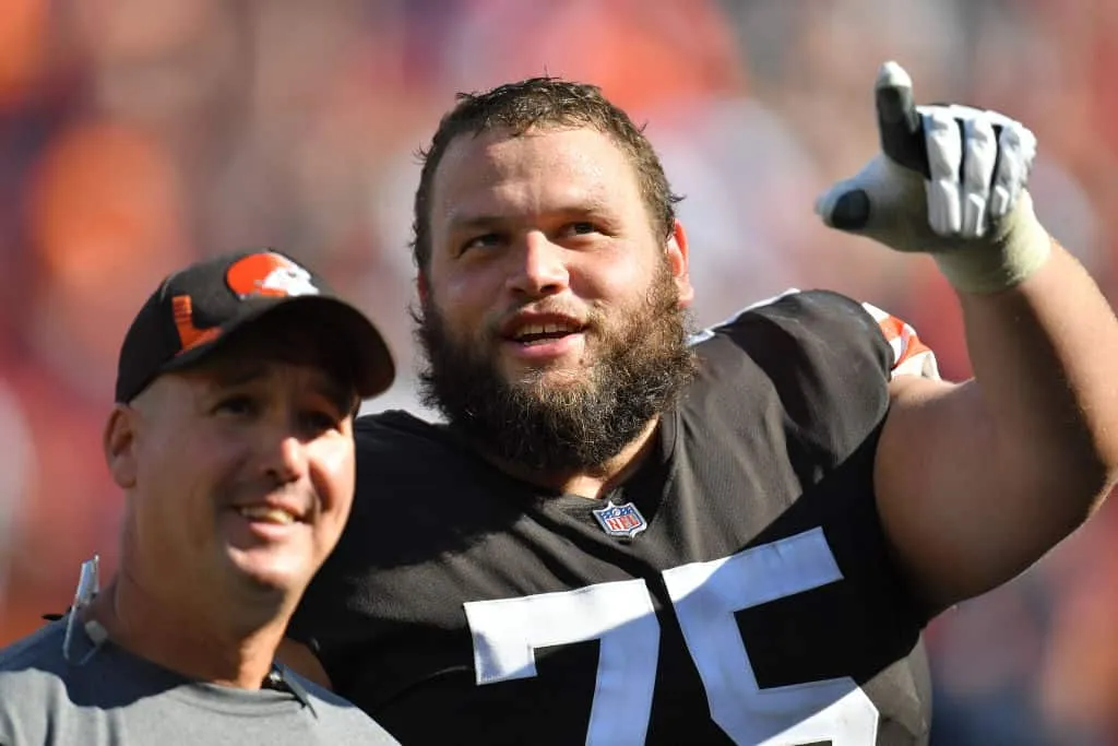 Cleveland Browns guard Joel Bitonio