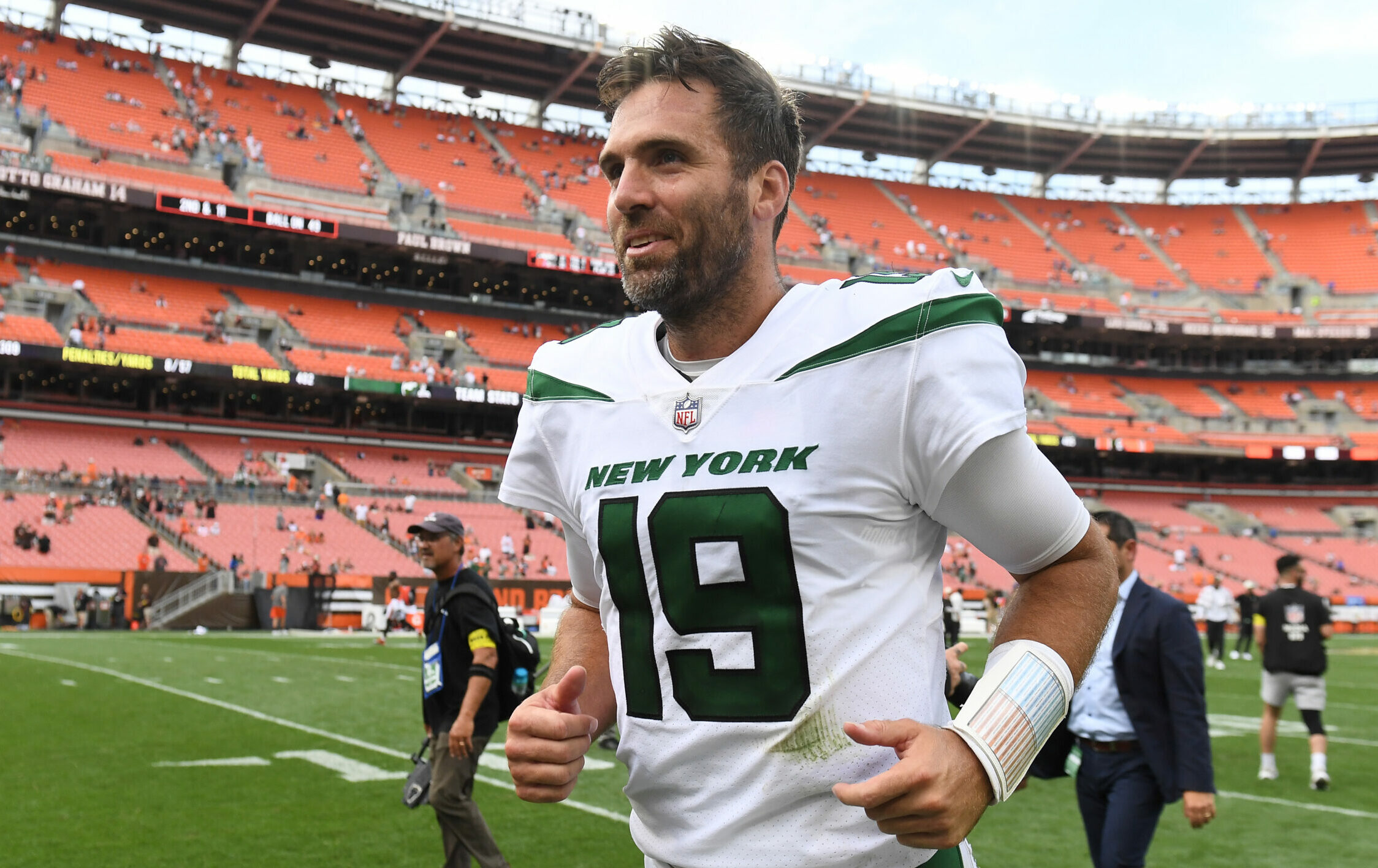 Cleveland Browns QB Joe Flacco