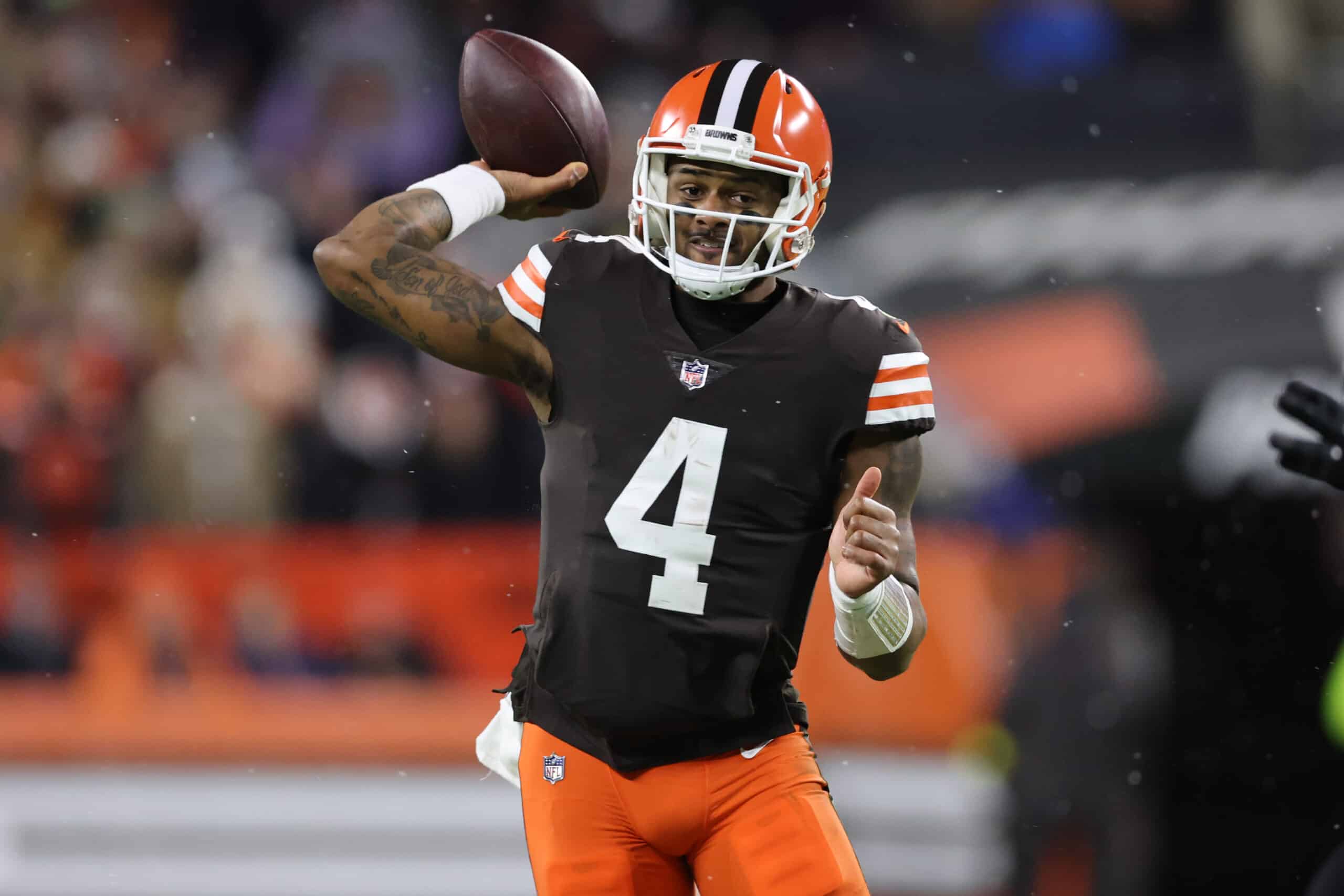 Cleveland Browns quarterback Deshaun Watson