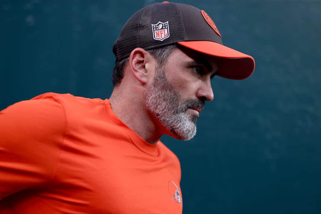 Cleveland Browns head coach Kevin Stefanski