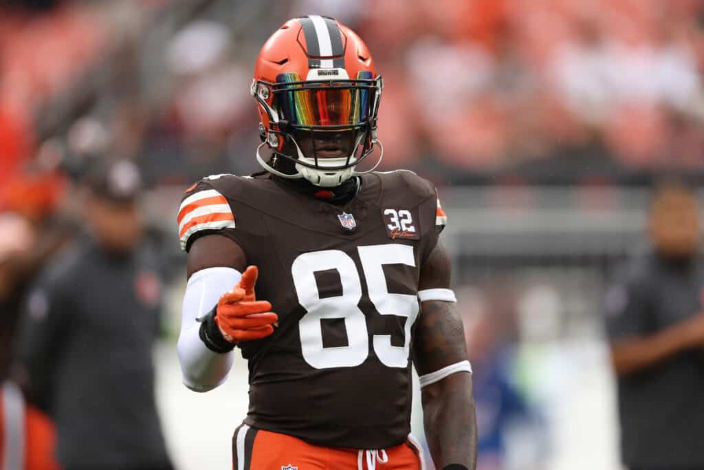 Cleveland Browns tight end David Njoku