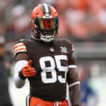 Cleveland Browns tight end David Njoku
