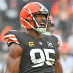 Cleveland Browns pass rusher Myles Garrett