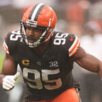 Cleveland Browns pass rusher Myles Garrett