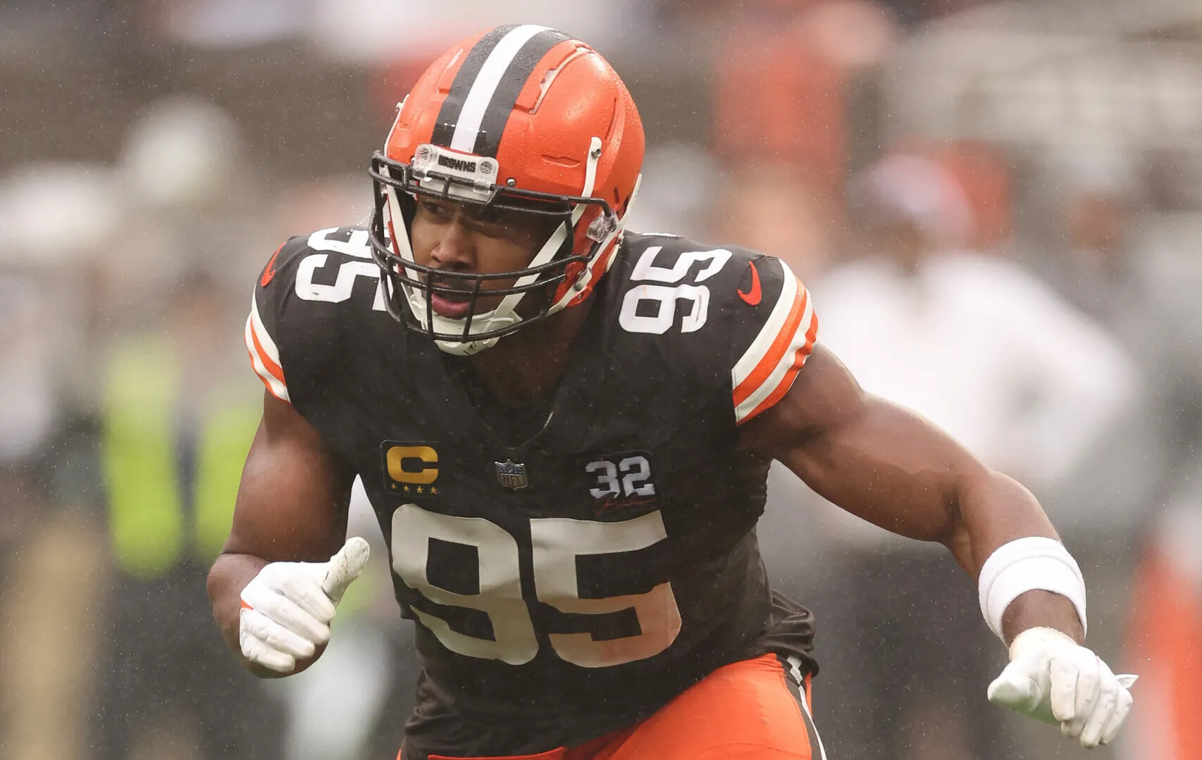 Myles Garrett Reveals Details Of Injury Sustained On Sunday