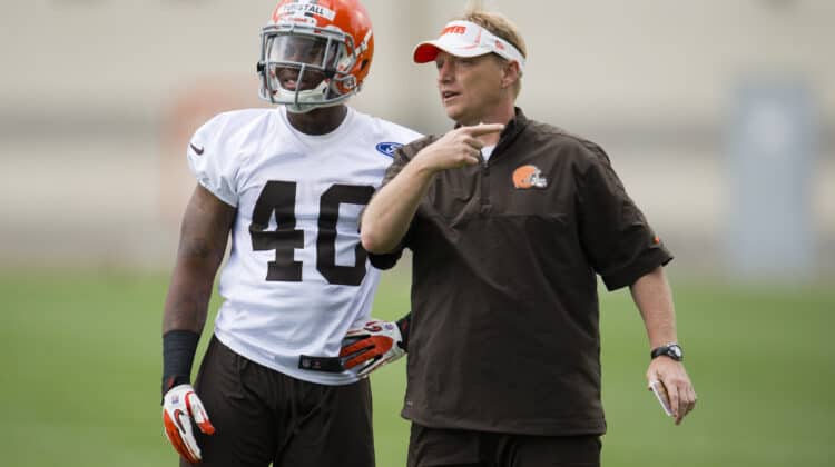 Former Cleveland Browns coach Chris Tabor
