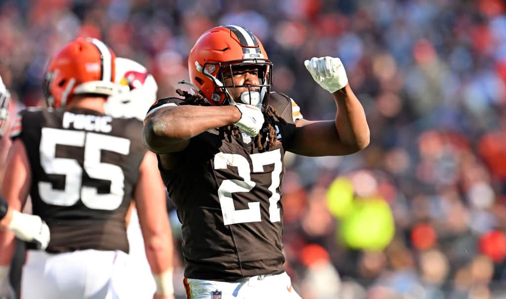 Cleveland Browns running back Kareem Hunt