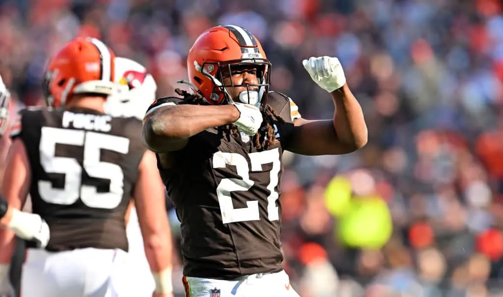 Kareem Hunt Has Playful Reaction To His Recent TD Streak