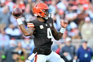 Cleveland Browns quarterback Deshaun Watson