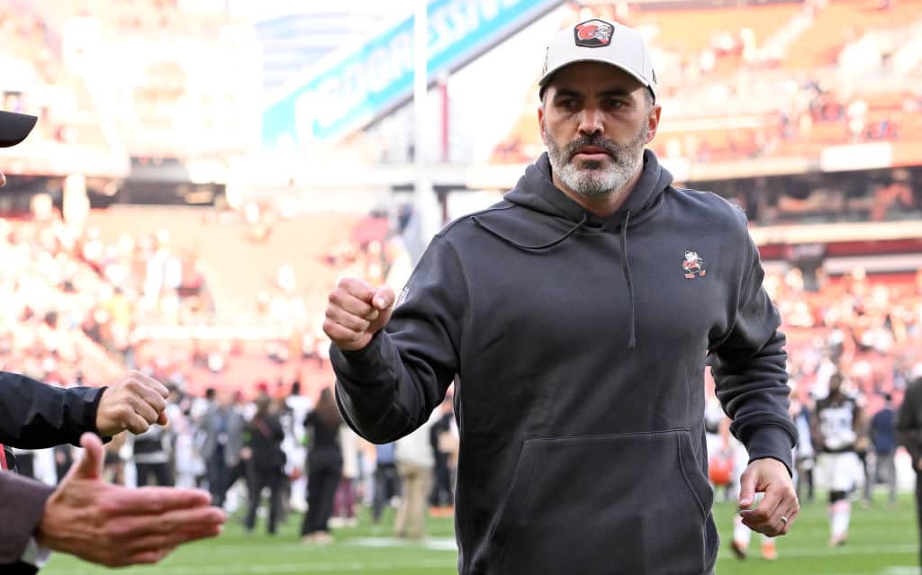 Cleveland Browns head coach Kevin Stefanski