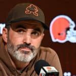 Cleveland Browns head coach Kevin Stefanski