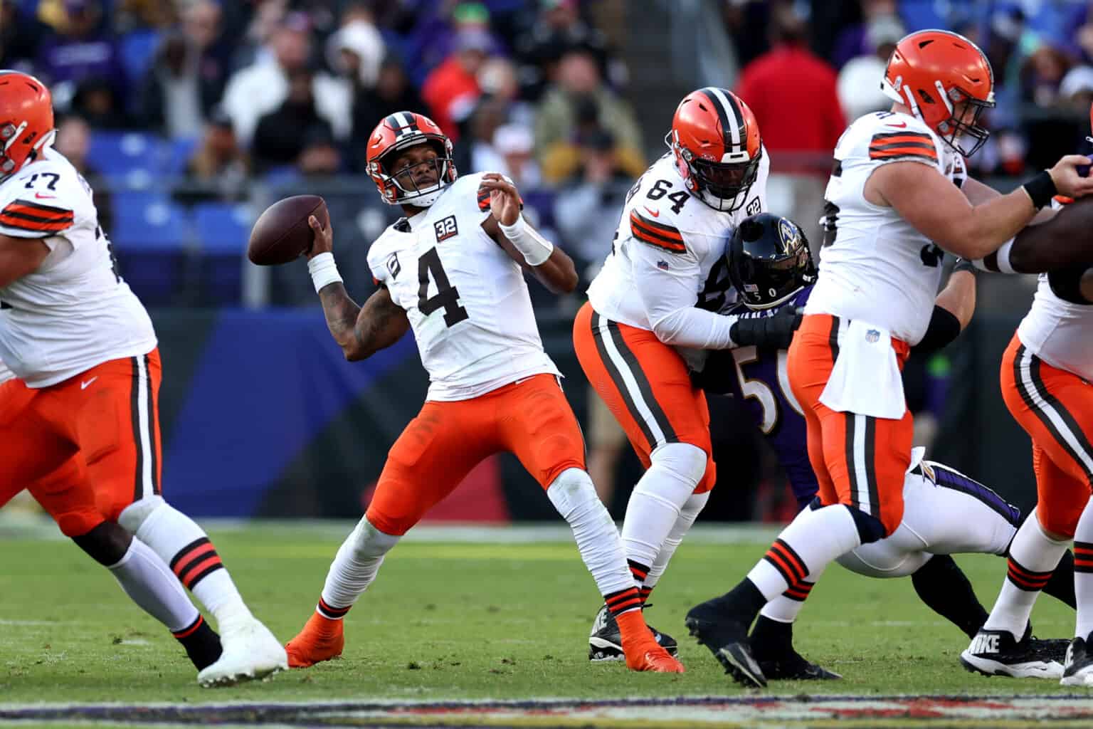 Cleveland Browns quarterback Deshaun Watson