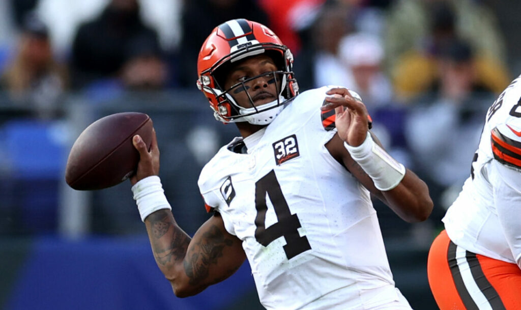 Cleveland Browns quarterback Deshaun Watson