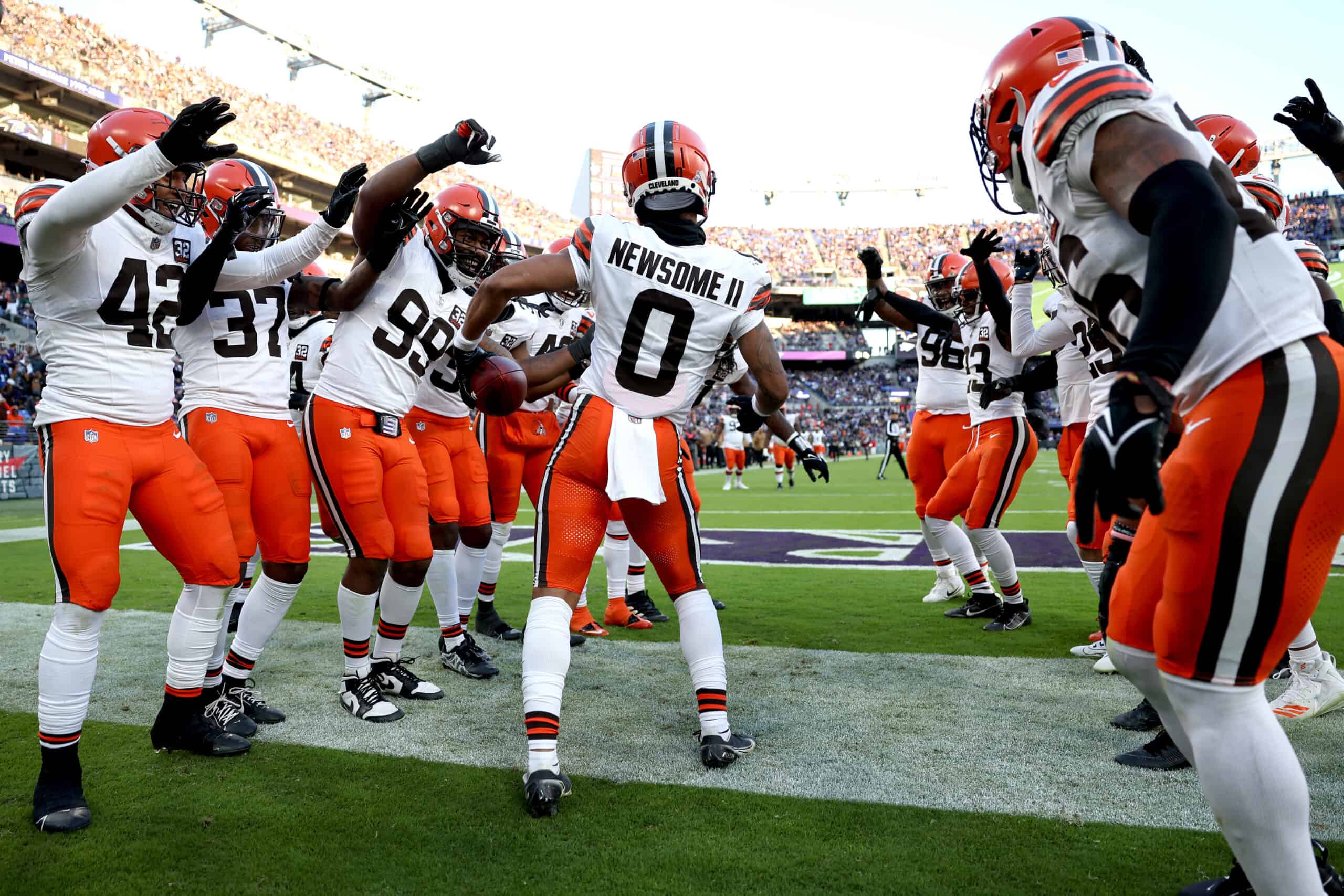 Cleveland Browns cornerback Greg Newsome II