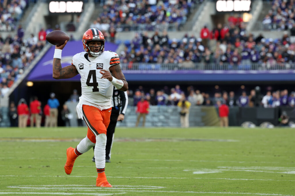 Cleveland Browns quarterback Deshaun Watson