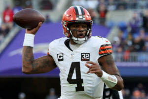 Cleveland Browns quarterback Deshaun Watson