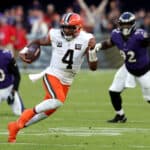 Cleveland Browns quarterback Deshaun Watson