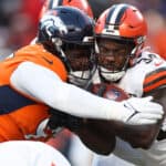 Cleveland Browns running back Jerome Ford