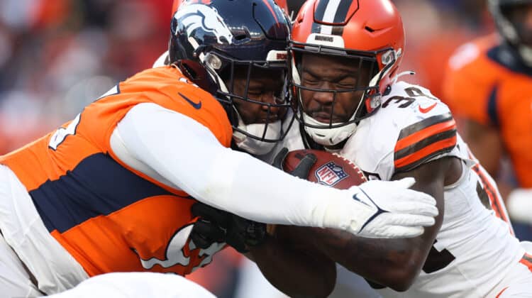 Cleveland Browns running back Jerome Ford