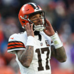 Cleveland Browns quarterback Dorian Thompson-Robinson
