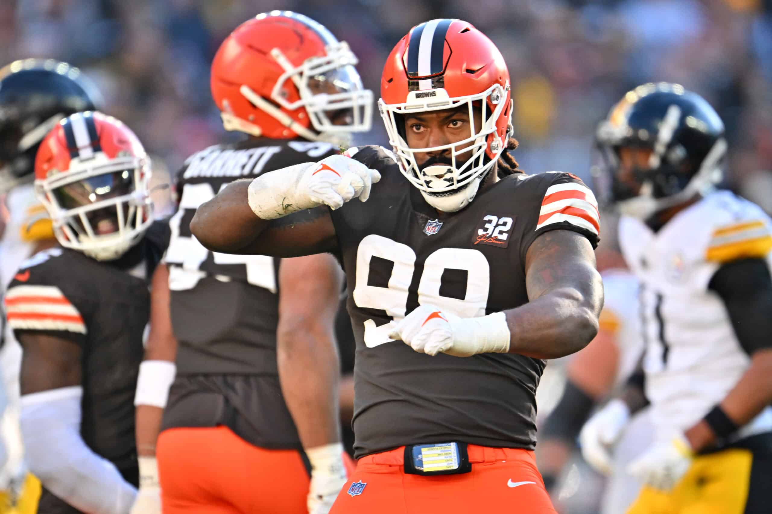 Browns D-Line Celebrated A Rookie Tradition In Expensive Way