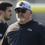 Former Baltimore Ravens offensive coordinator Greg Roman