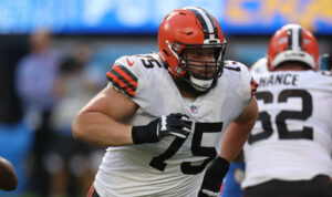 Cleveland Browns offensive lineman Joel Bitonio