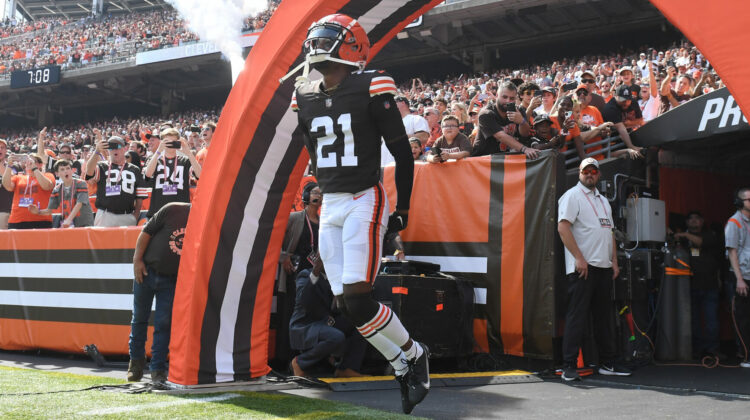 Cleveland Browns cornerback Denzel Ward