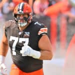 Cleveland Browns offensive guard Wyatt Teller