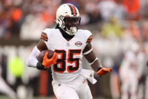 Cleveland Browns tight end David Njoku