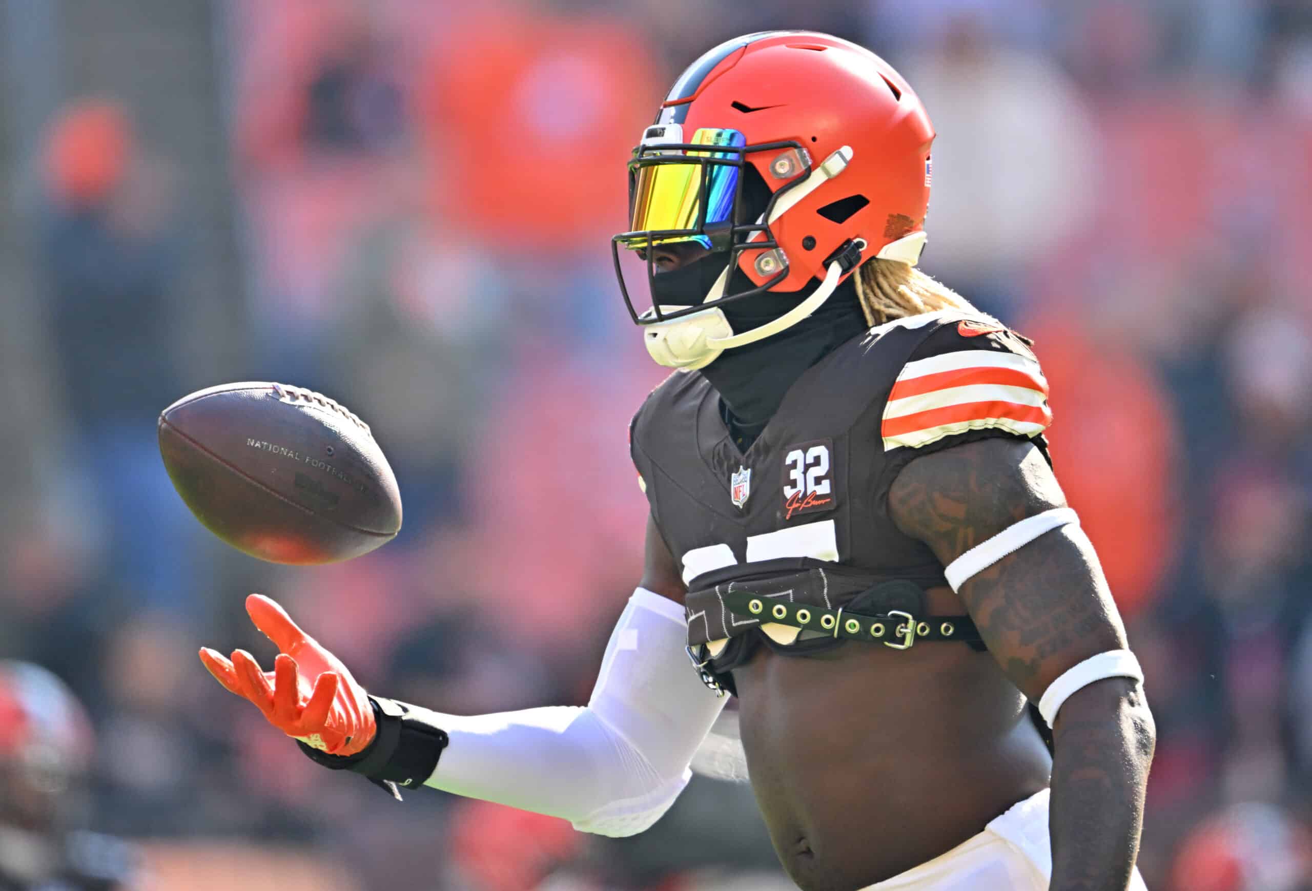 Cleveland Browns tight end David Njoku