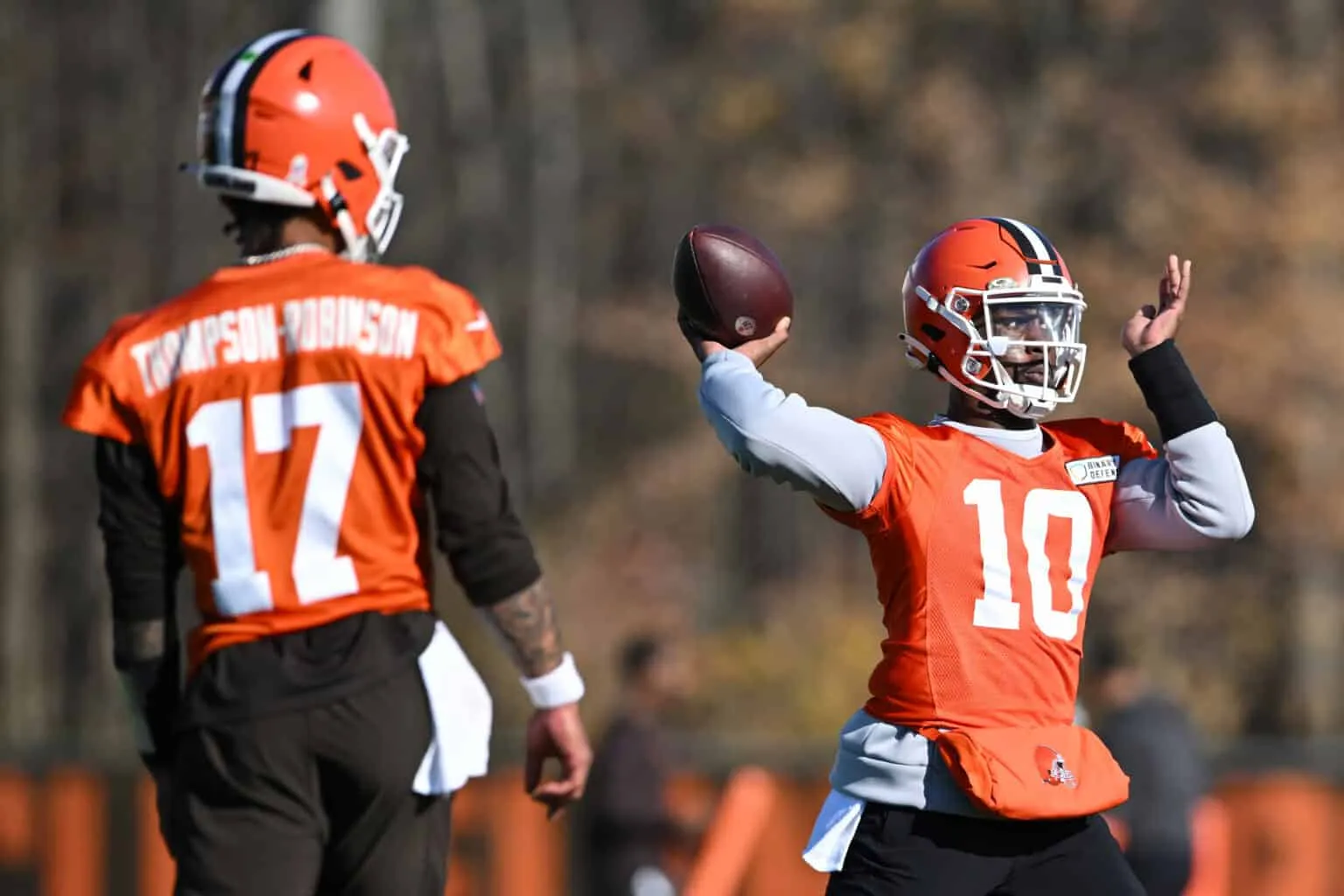 Cleveland Browns quarterback P.J. Walker