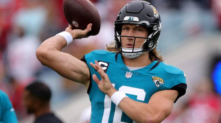 Jacksonville Jaguars quarterback Trevor Lawrence