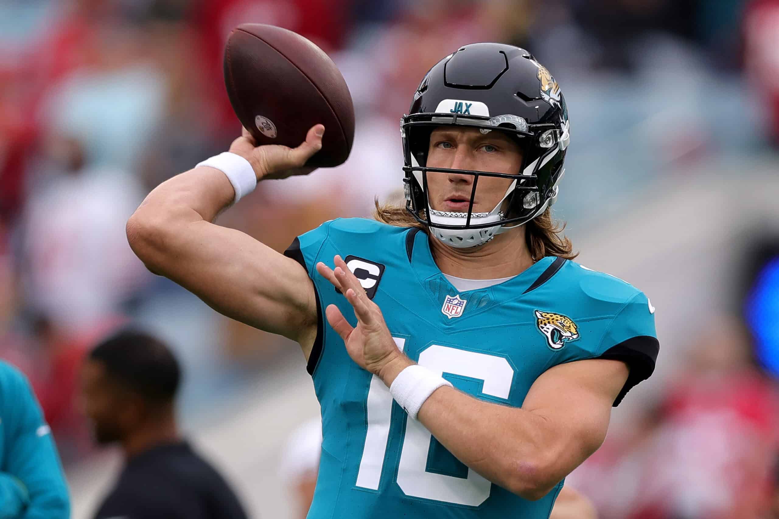 Jacksonville Jaguars quarterback Trevor Lawrence