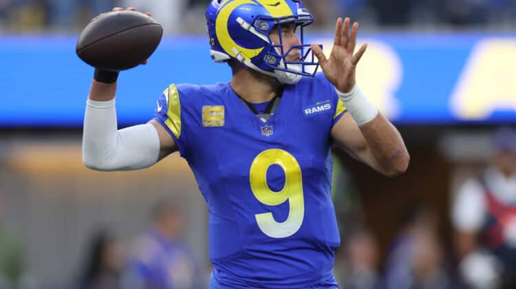 Los Angeles Rams quarterback Matthew Stafford